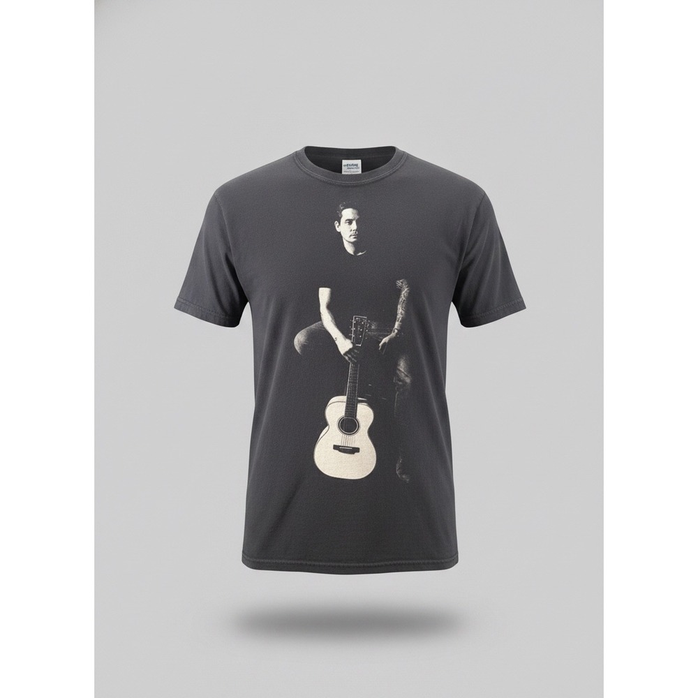 John Mayer Solo Tour 2023 Concert T-Shirt Comfort Colors Black Mens Large